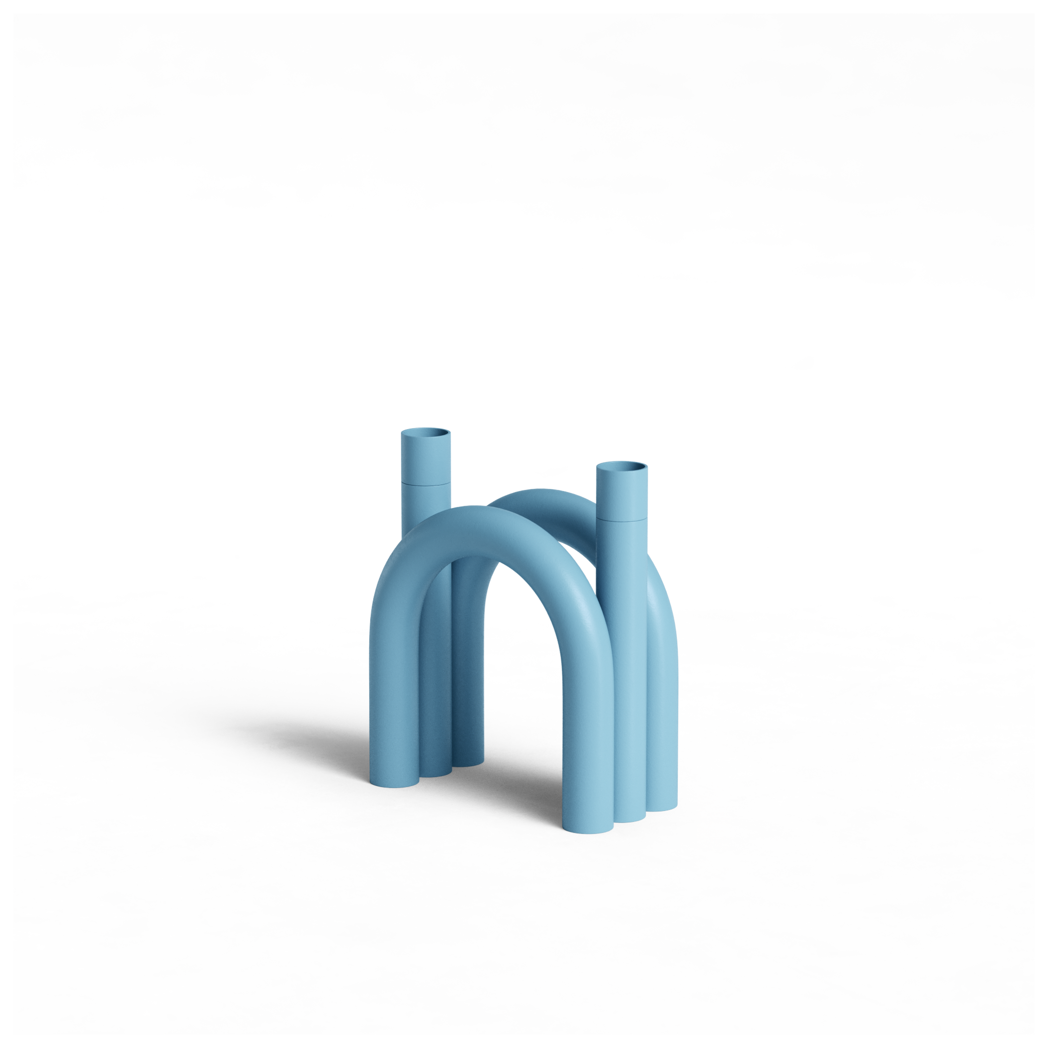 Tube Arc Candle Holder